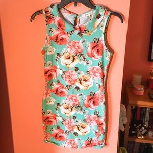 Floral Bodycon Dress